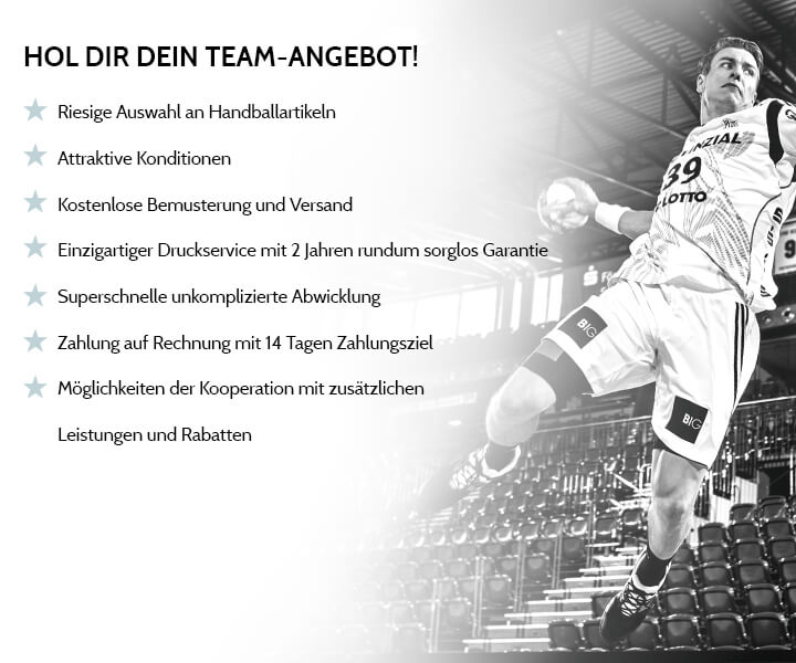 HOL DIR DEIN TEAM-ANGEBOT!